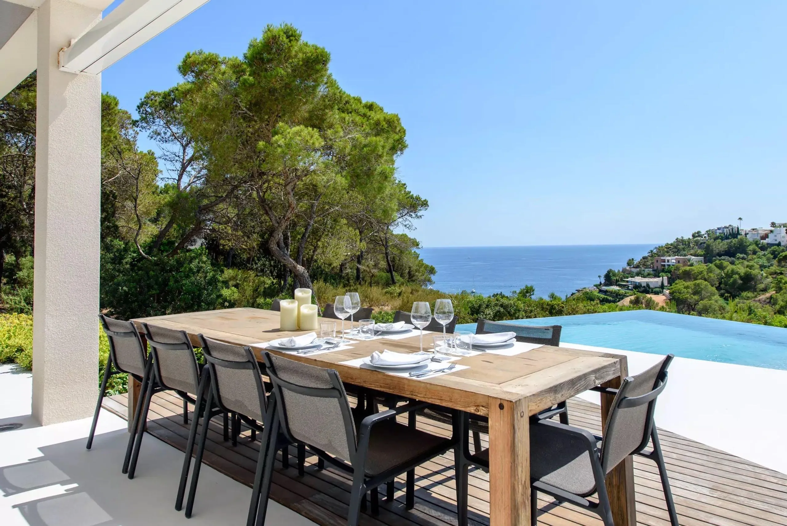 Ibizan Ocean View Estate with Infinity Edge Pool — photograph 3