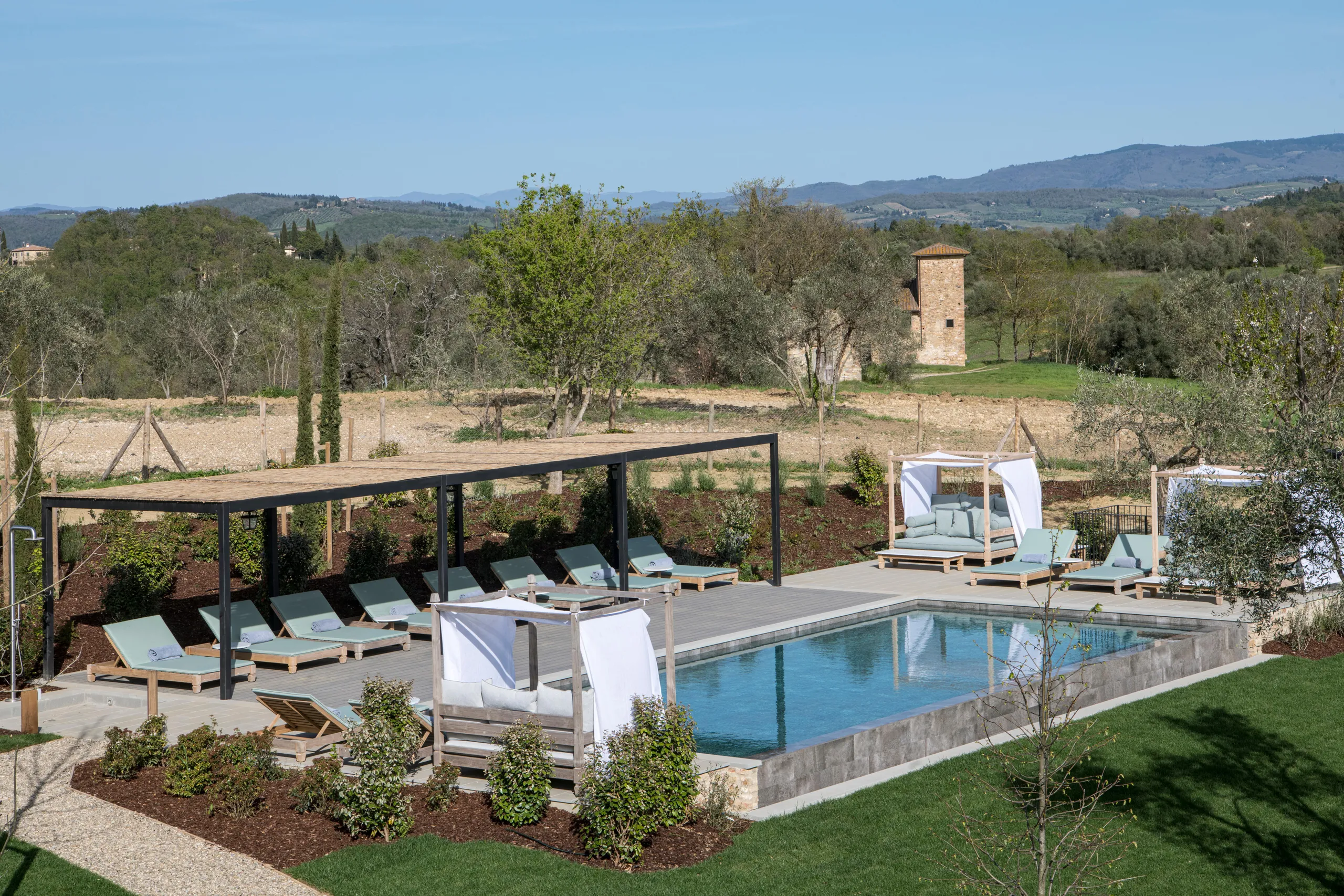 Elegant Italian Estate with Panoramic Views and Infinity Pool VILLAWAY®, Tavarnelle Val Di Pesa