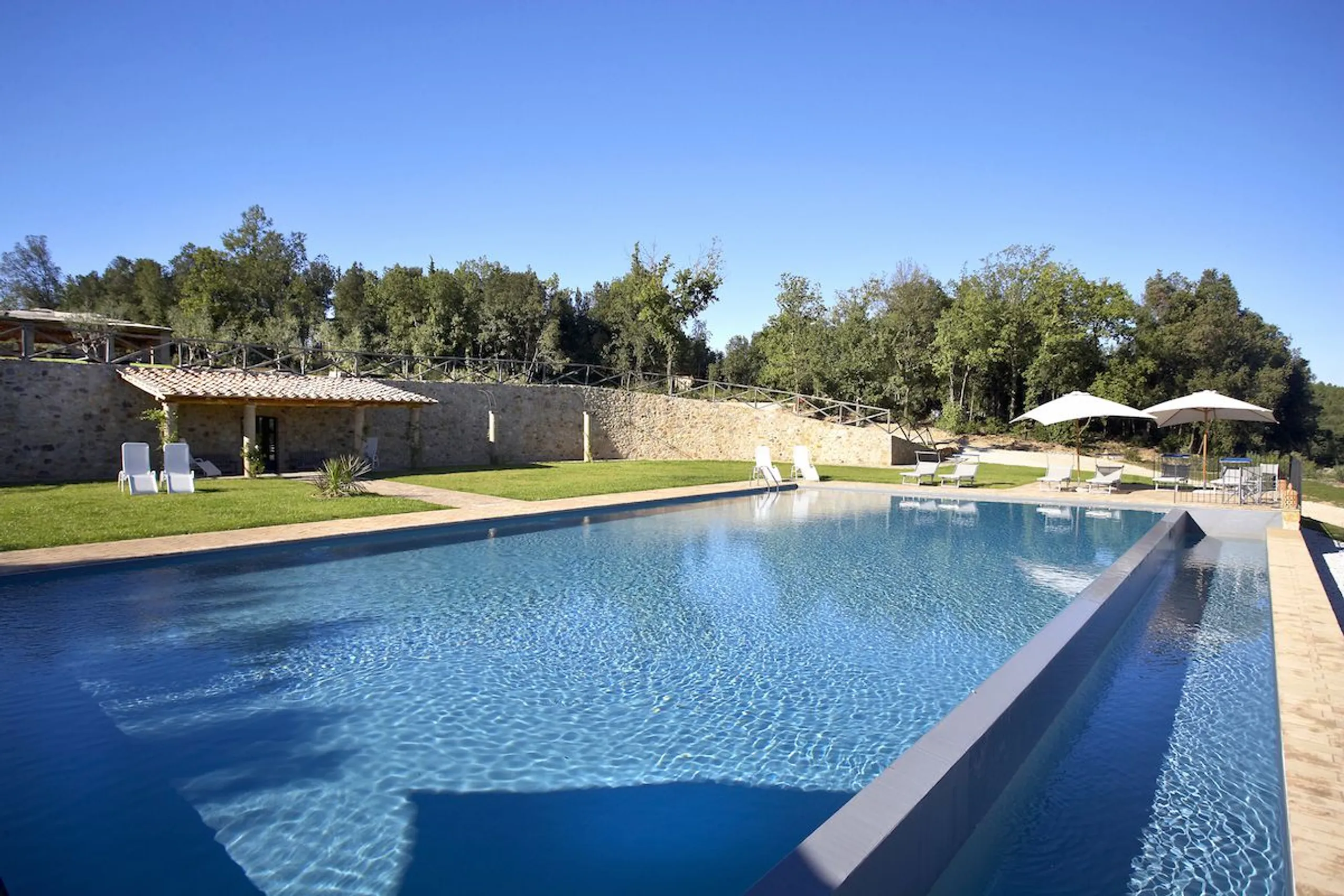 Regal Resort-Style Tuscan Estate with Life-Sized Chessboard, Private Pool, Gazebo, and Spa — photograph 3