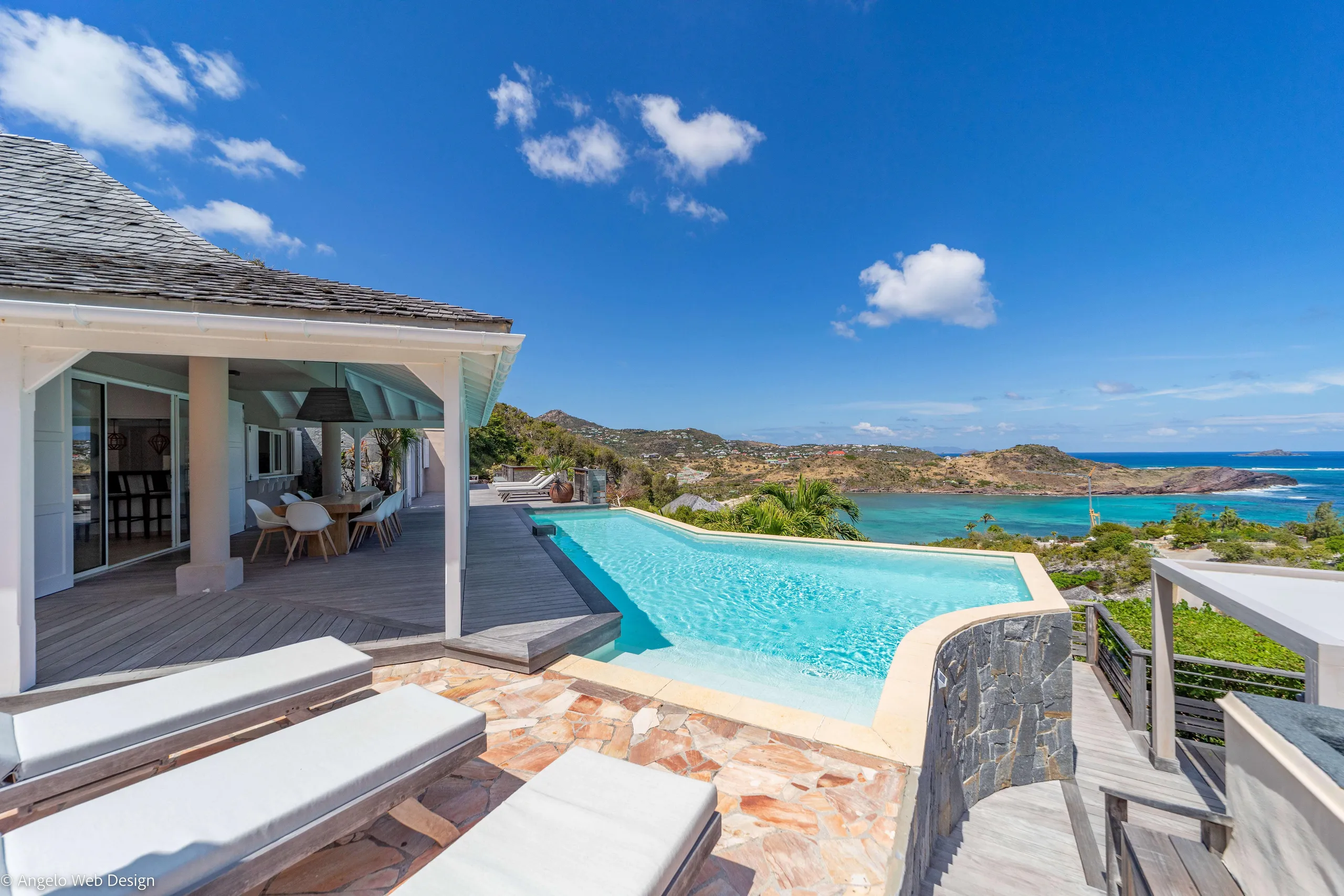 Charming Classic Luxe Villa with Private Pool and Stunning Ocean Views, Petit Cul de Sac