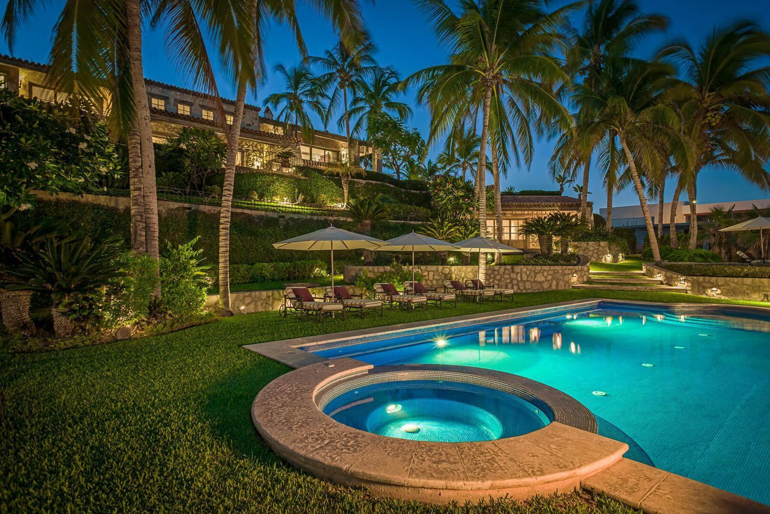 Villa setting in Los Cabos