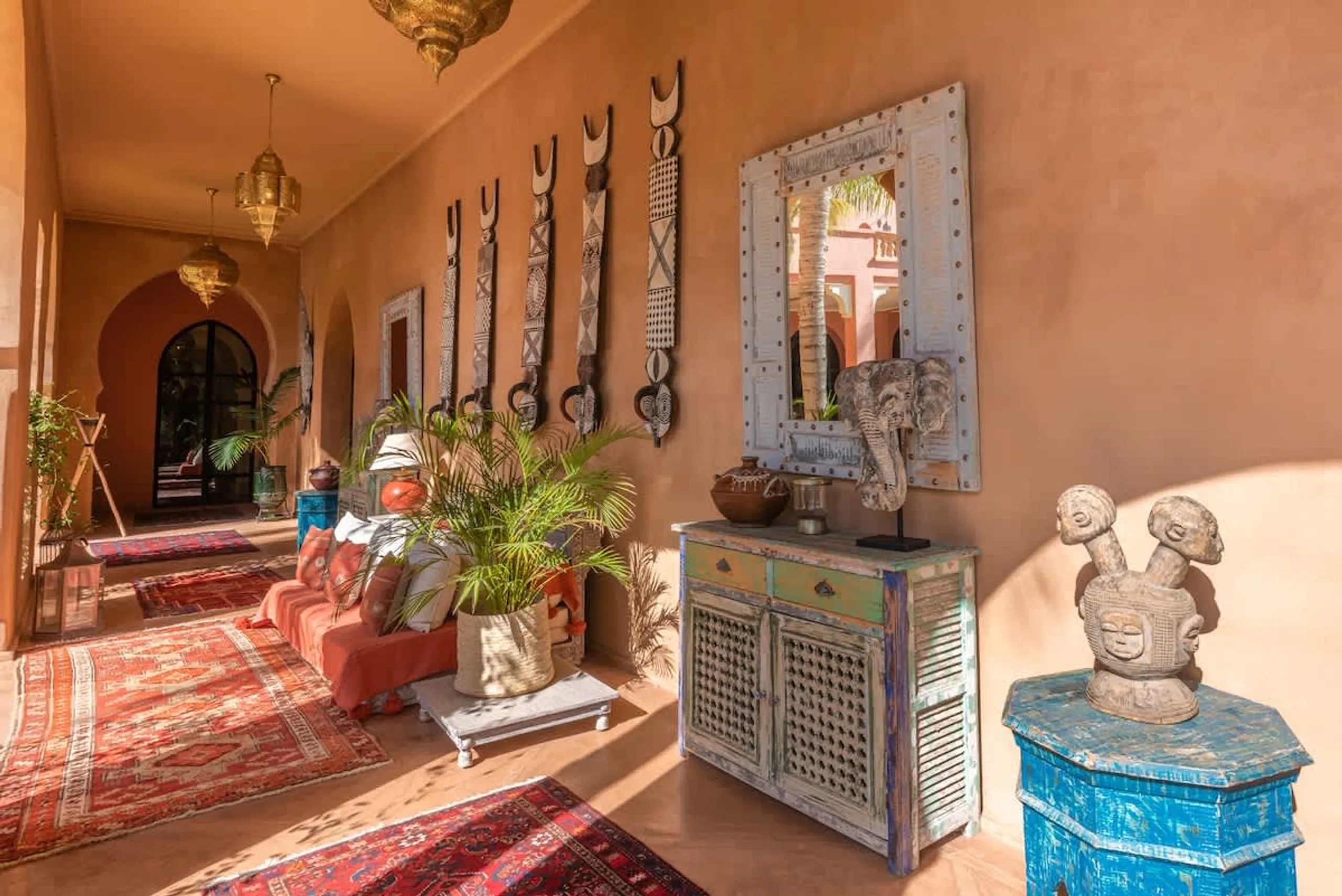 Opulent Marrakech Escape with Pool, Hammam, and Mountain Views — photograph 7
