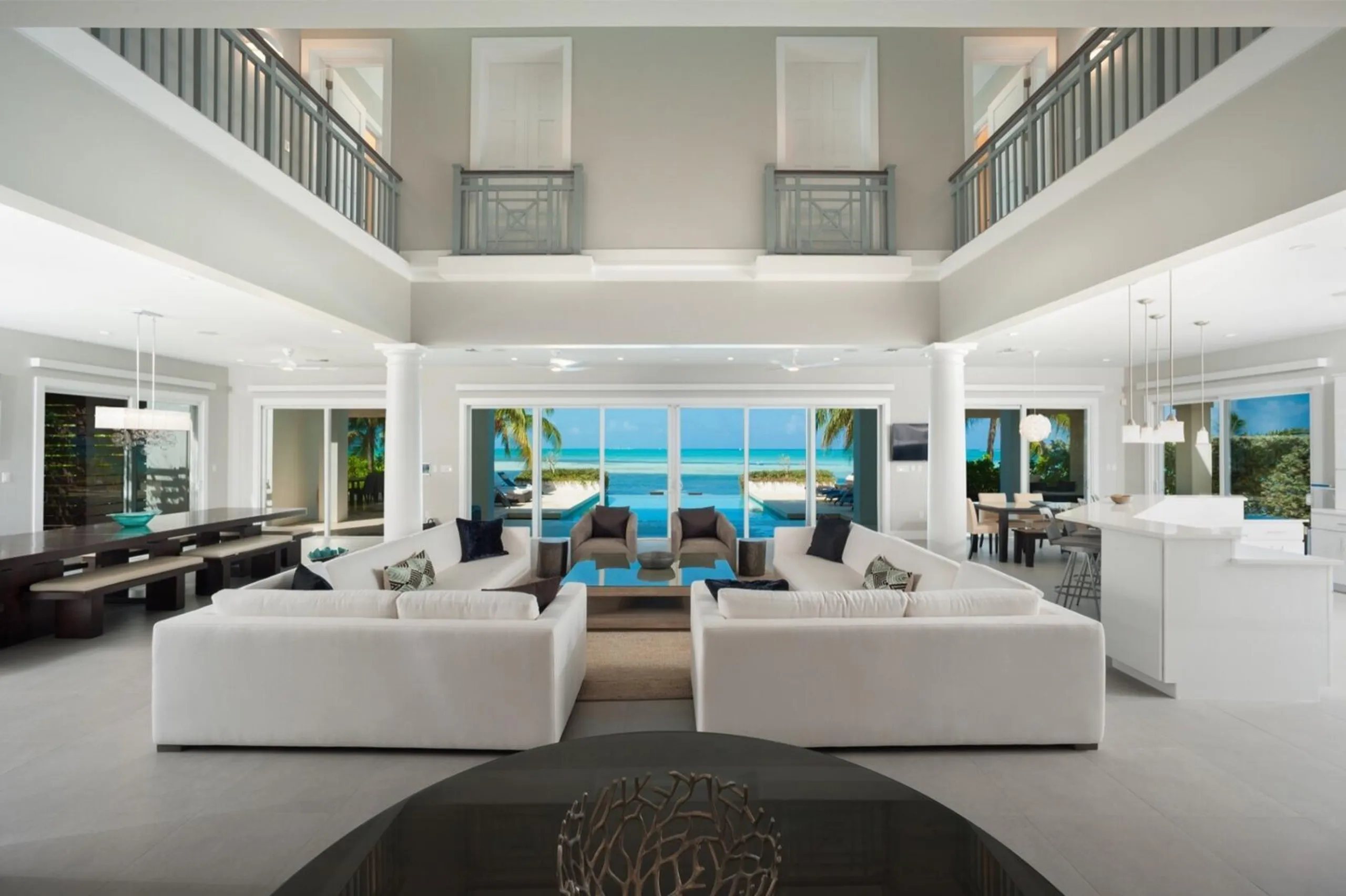 Oceanfront Caribbean Villa with Infinity Pool & Rum Point Access — photograph 7
