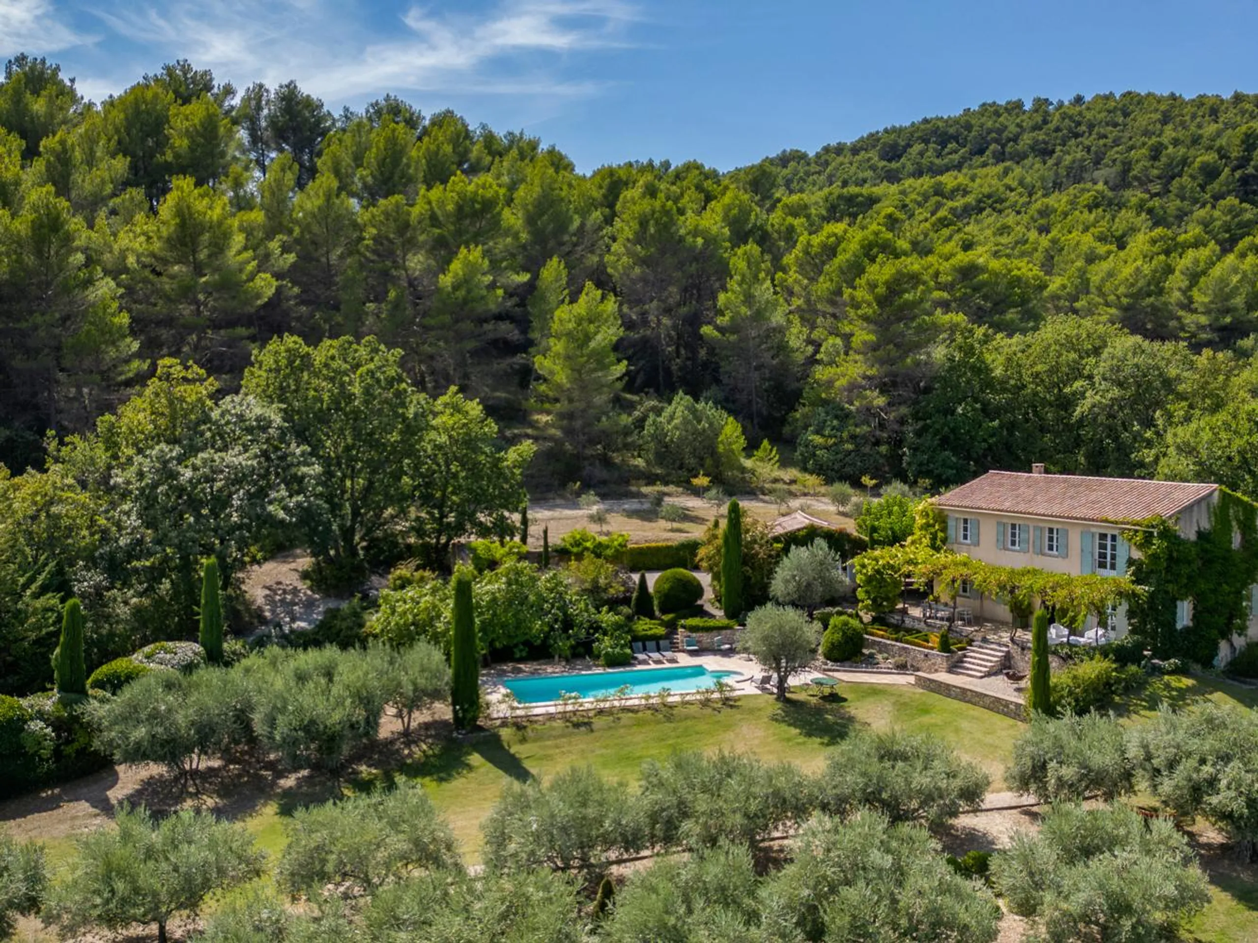 Villa setting in Saint Saturnin Les Apt