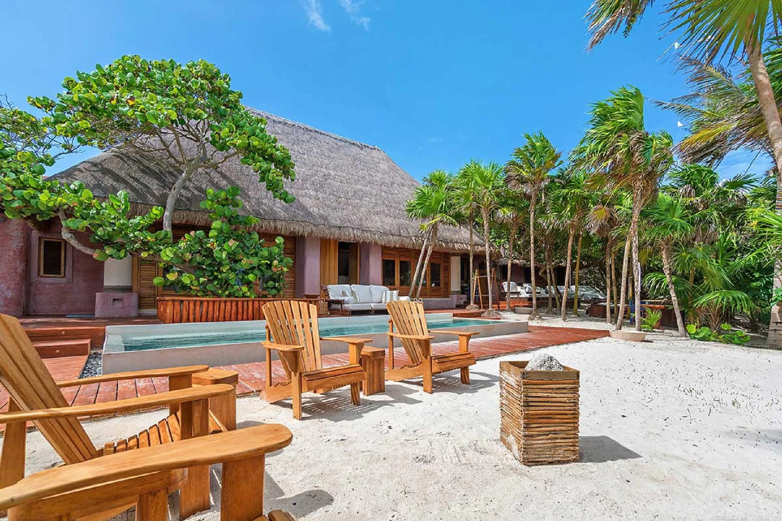 Private Oceanfront Sian Kaan Luxury Retreat with Plunge Pool and Ocean Views — photograph 6
