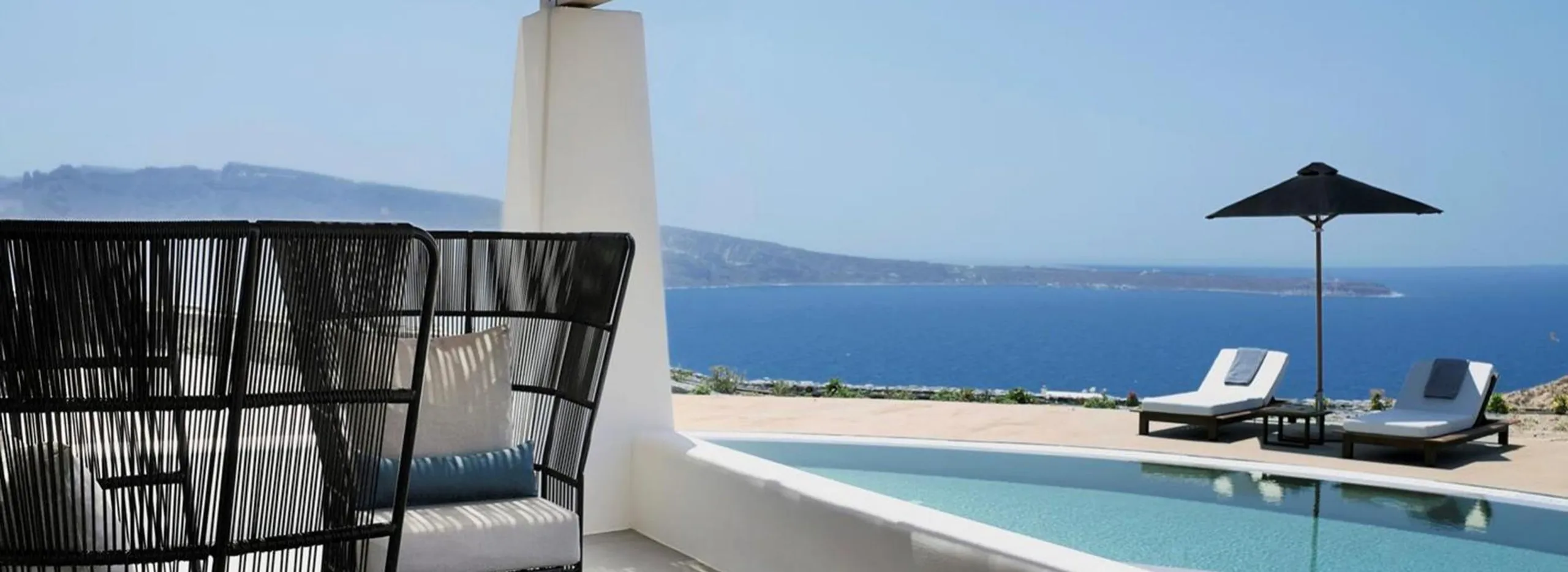 Exquisite Santorini Villa with Private Pool Terrace and Ocean Views in Santorini