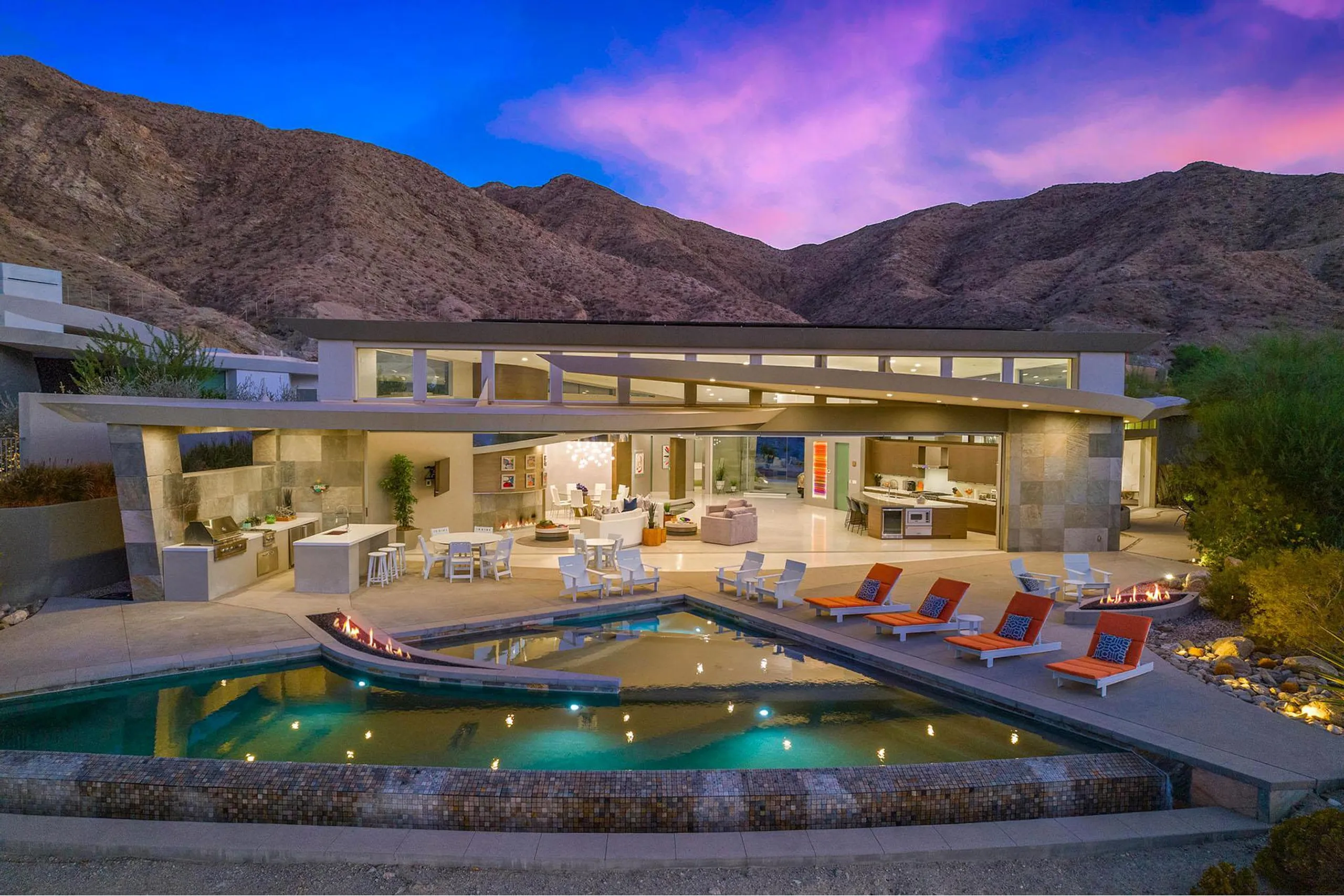 Rancho Mirage Architectural Modern Estate with Infinity Pool with Incredible Views, Rancho Mirage