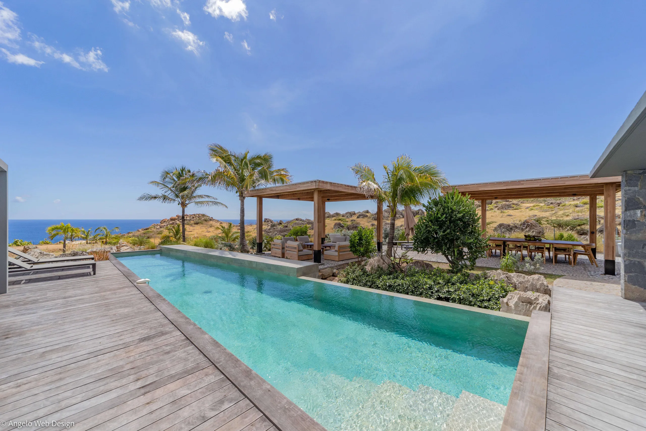 Exquisite Paradise Villa with Amazing Ocean View in Domaine du Levant, Saint-Barths — photograph 6