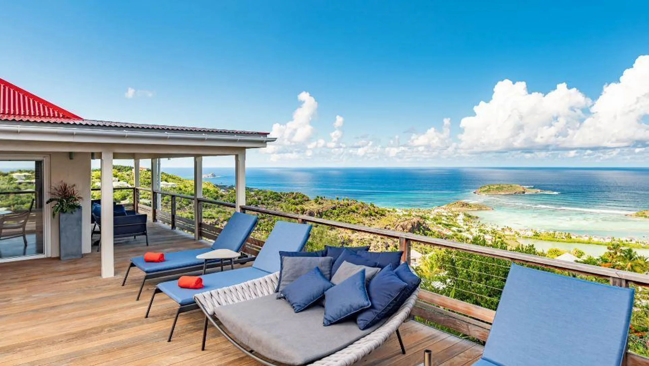 Idyllic Outdoor Living in St. Barts Terrace, Heated Pool, and Al Fresco Dining — photograph 4