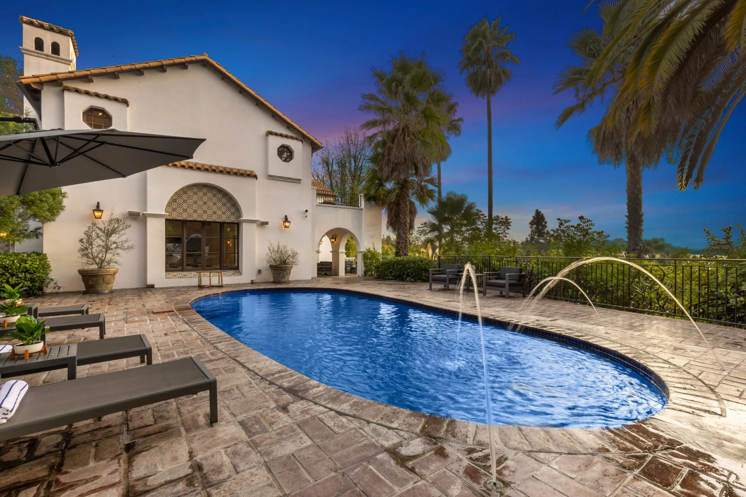 Traditional Spanish Estate with Private Pool, Hollywood Hills