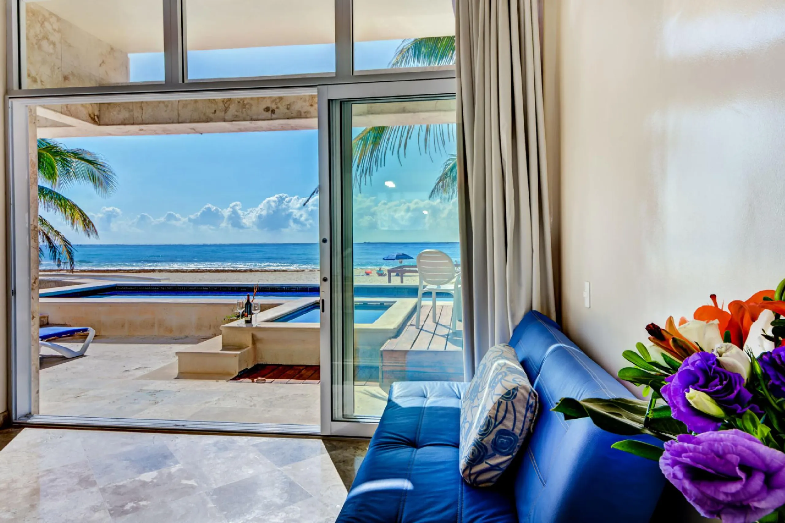 Xpu-Ha Luxury Beach Front Estate with Private Pool and Ocean Views — photograph 12
