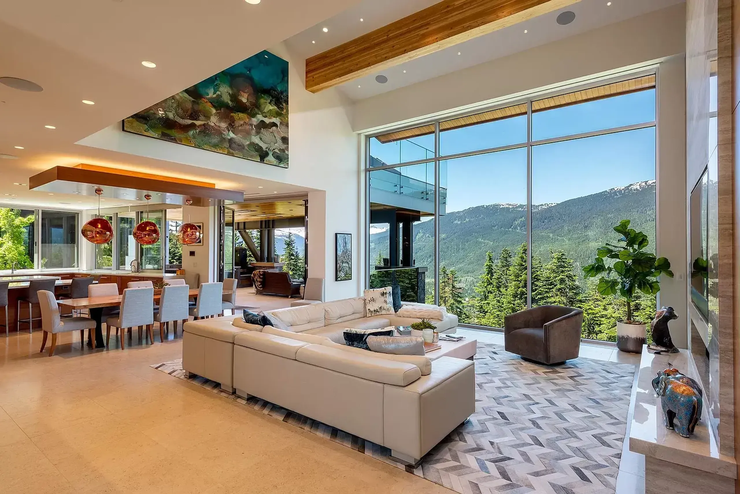6-Bedroom Alpine Retreat with Panoramic Views, Chef's Kitchen, and Spa Haven VILLAWAY® — photograph 8