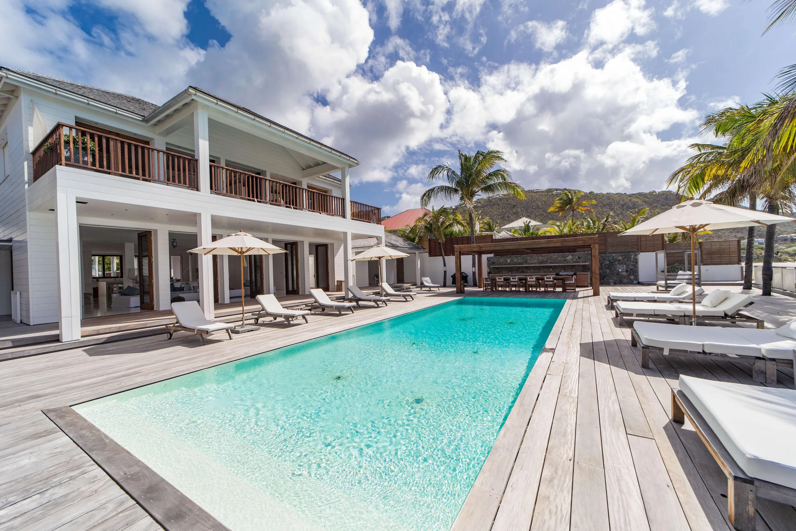 Finest Beachfront Villa A Modern Colonial Oasis on Flamands Beach, St. Barths — photograph 3