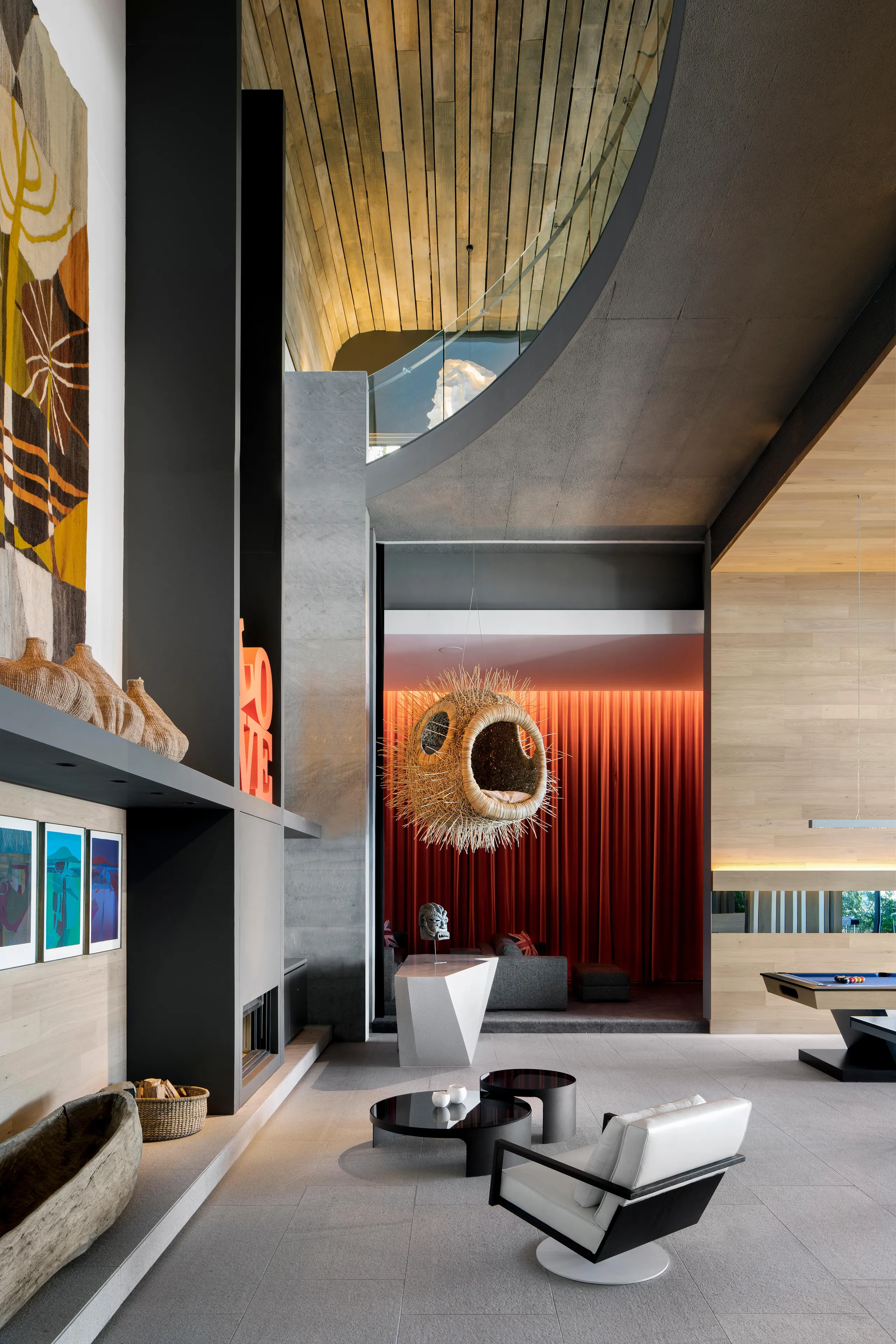 Modern Contemporary Ultra Villa with Glass-Floored Bar and Infinity Pool — photograph 12