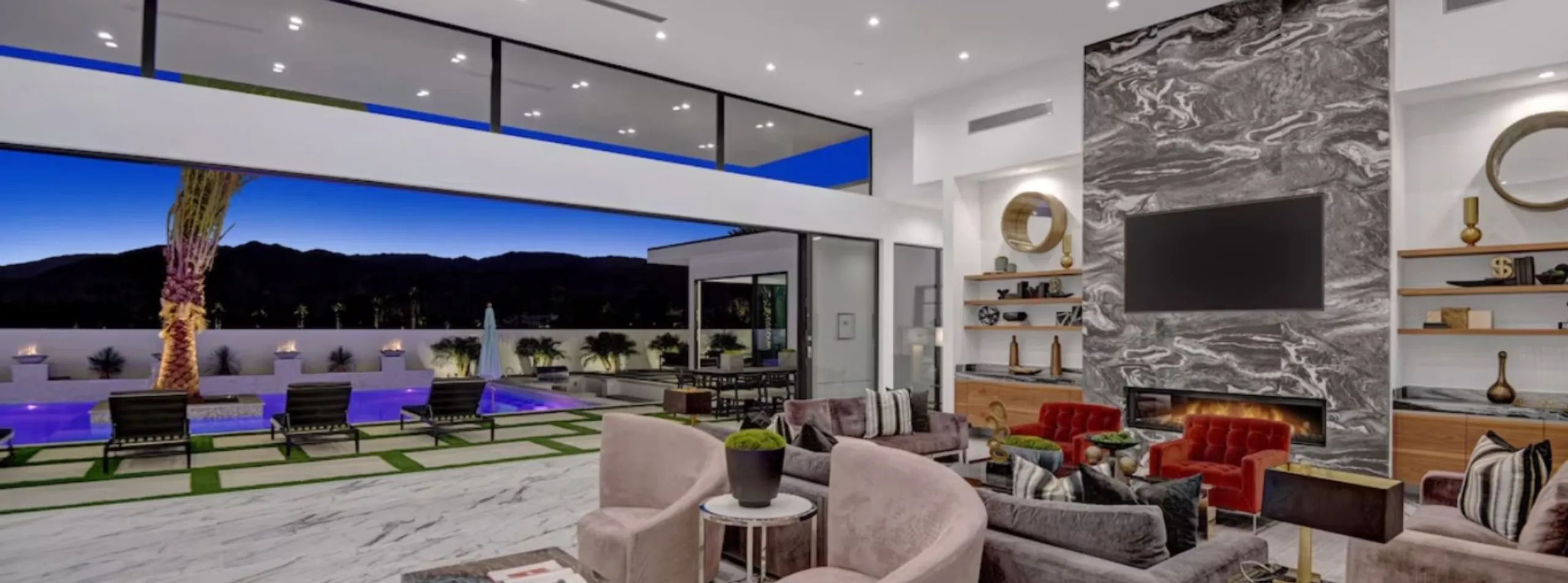 Grand Rancho Mirage Vacation Villa with Private Pool, Spa & Mountain Views — photograph 11