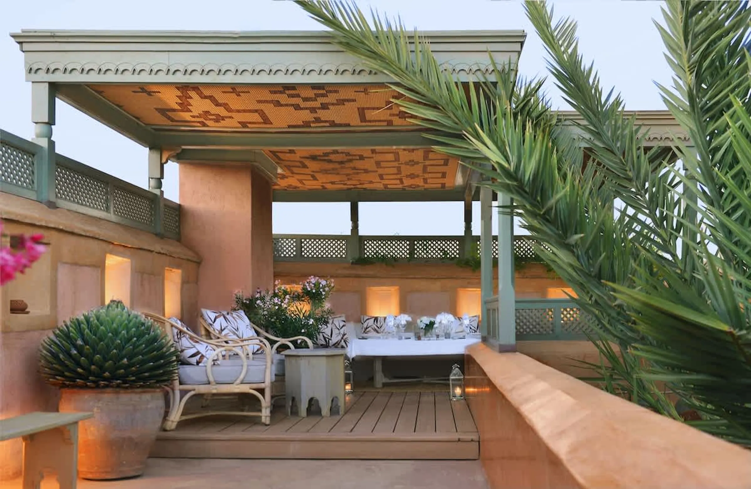 Sumptuous Medina Escape with Pool, Private Terraces, and Luxurious Hammam — photograph 3