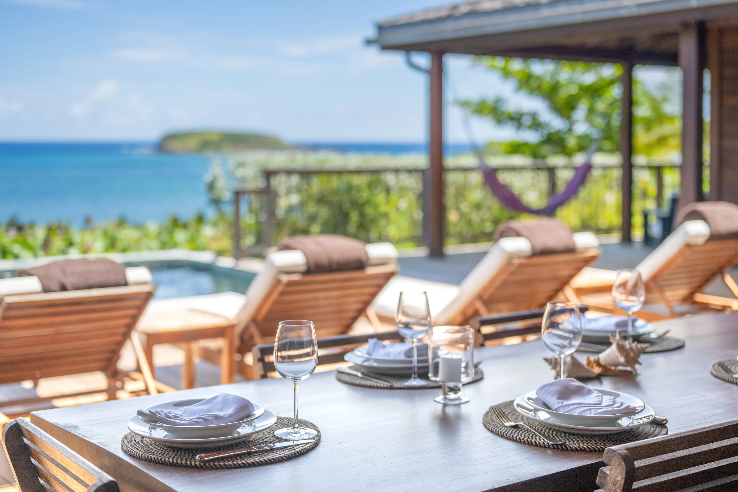 Classic St. Barth Style Villa with Heated Pool & Bay Views — photograph 7